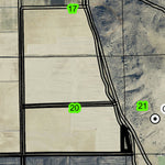 Warden T40S R8E Township Map Preview 2