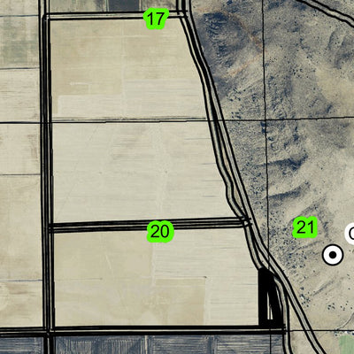 Warden T40S R8E Township Map Preview 2