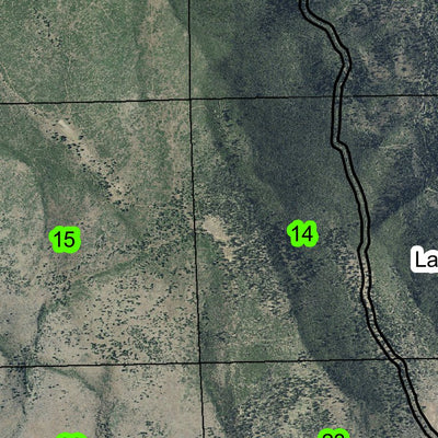 Malin T41S R12E Township Map Preview 2