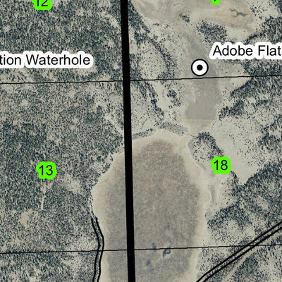 Threemile Reservoir T41S R14E Township Map Preview 2