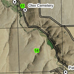 Olex T1S R21E Township Map Preview 3