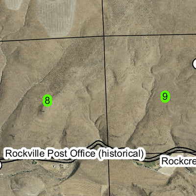 Diamond Butte T1N R20E Township Map Preview 3