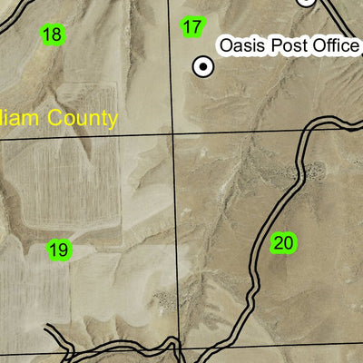 Cow Canyon T1N R22E Township Map Preview 2