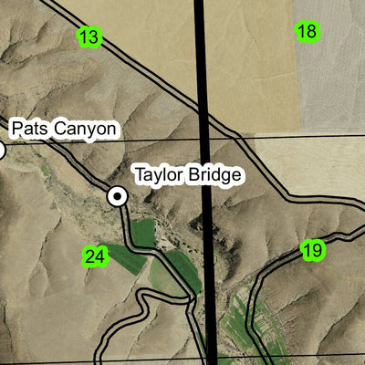 Historical Monument T1S R22E Township Map Preview 2