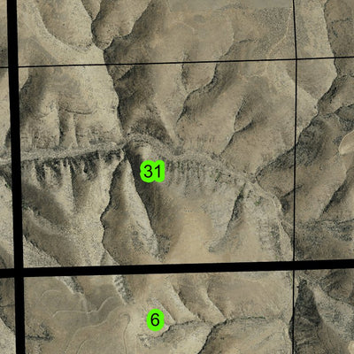 Devils Backbone T2S R20E Township Map Preview 3