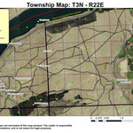 Eightmile Canyon T3N R22E Township Map Preview 1