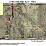 Ajax T2S R19E Township Map Preview 1
