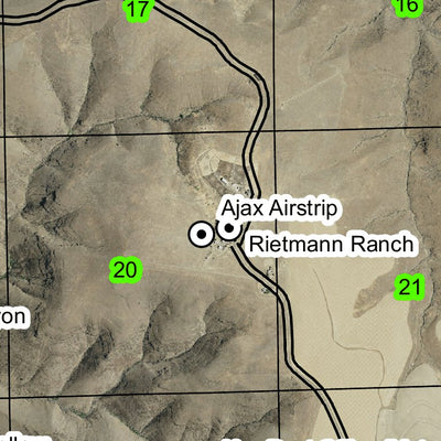 Ajax T2S R19E Township Map Preview 2