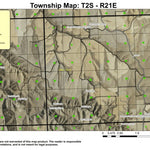Clem T2S R21E Township Map Preview 1