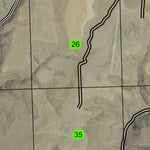 Matney Flat T4S R22E Township Map Preview 3
