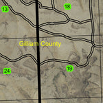 Lone Rock T5S R24E Township Map Preview 2