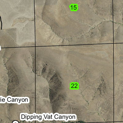 Deep Canyon T2S R18E Township Map Preview 2