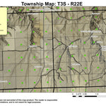 Box Elder Canyon T3S R22E Township Map Preview 1