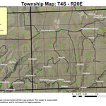 Igo T4S R20E Township Map Preview 1