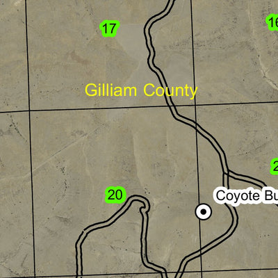 Igo T4S R20E Township Map Preview 2