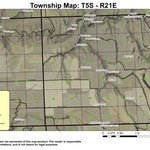 Mayville T5S R21E Township Map Preview 1