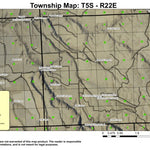 Lost Valley Creek T5S R22E Township Map Preview 1