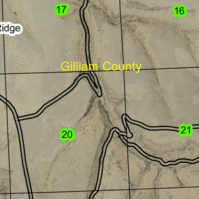 Pine Ridge T5S R23E Township Map Preview 2