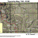 Porcupine Ridge T4S R19E Township Map Preview 1