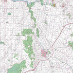 Getlost Map 8125 WANGARATTA Topographic Map V14b 1:75,000 Preview 1
