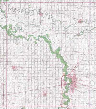 Getlost Map 7925 SHEPPARTON Topographic Map V14b 1:75,000 Preview 1