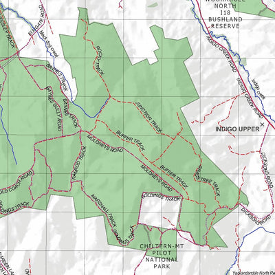 Getlost Map 8225 ALBURY Topographic Map V14b 1:75,000 Preview 2