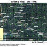 Baby Rock T21S R4E Township Map Preview 1