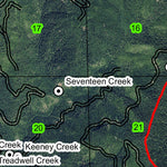 Buck Mountain T15S R4E Township Map Preview 2