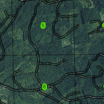 Alder Springs T16S R7EE Township Map Preview 3