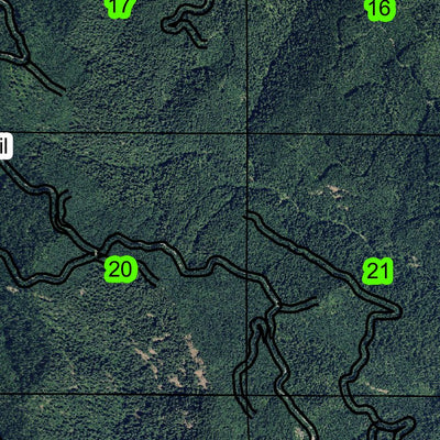 Buckhead Mountain T20S R3E Township Map Preview 2