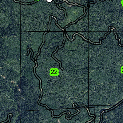 Buckhead Mountain T20S R3E Township Map Preview 3