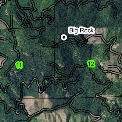 Big Rock T22S R2W Township Map Preview 3