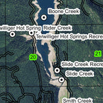 Cougar Reservoir T17S R5E Township Map Preview 2