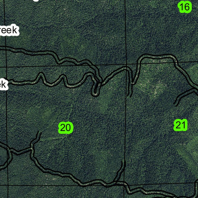 Chilcoot T24S R1E Township Map Preview 2