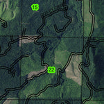 Buckhorn Mountain T20S R1W Township Map Preview 3