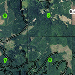 Dorena Lake Dam T21S R2W Township Map Preview 3