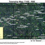 Belknap Hot Springs T16S R6E Township Map Preview 1