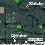 Belknap Hot Springs T16S R6E Township Map Preview 2