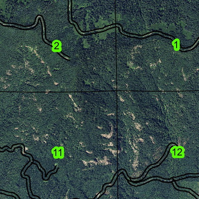 Belknap Hot Springs T16S R6E Township Map Preview 3