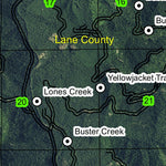 Buster Butte T24S R2E Township Map Preview 2