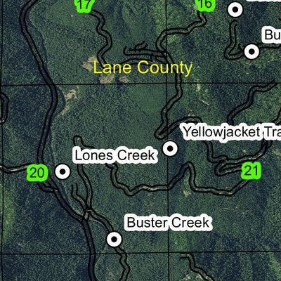 Buster Butte T24S R2E Township Map Preview 2