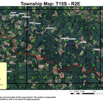 DeArmond Park T15S R2E Township Map Preview 1