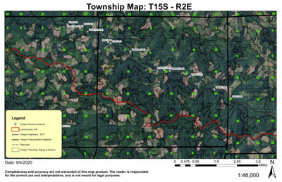 DeArmond Park T15S R2E Township Map Preview 1
