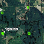 Cottage Grove Lake Dam T21S R3W Township Map Preview 3