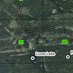 Fuji Mountain T22S R5.5E Township Map Preview 2