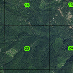 Hills Creek Reservoir T22S R3E Township Map Preview 3