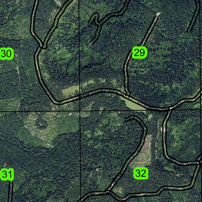 Lowell Mountain T18S R5E Township Map Preview 3