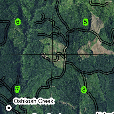 Mount Nebo T16S R1E Township Map Preview 3