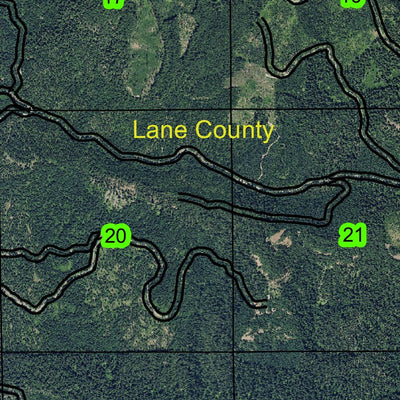 Grasshopper Mountain T19S R5E Township Map Preview 2