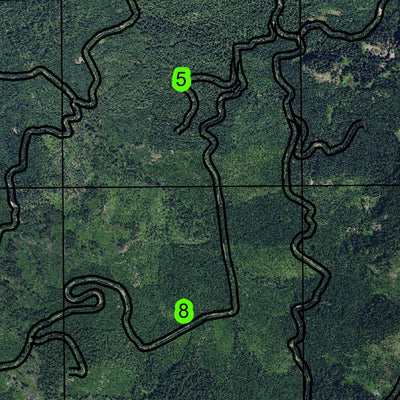Ground Hog Mountain T23S R4E Township Map Preview 3